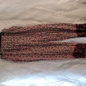 Ladies boho pull on pants